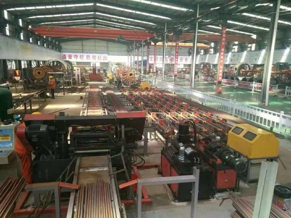 數(shù)控全自動鋸切套絲生產(chǎn)線具有哪些優(yōu)勢。