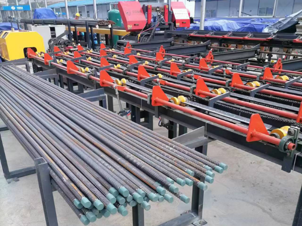 山東中交重機鋸切套絲打磨生產(chǎn)線助了中水電八局云南項目建設(shè)