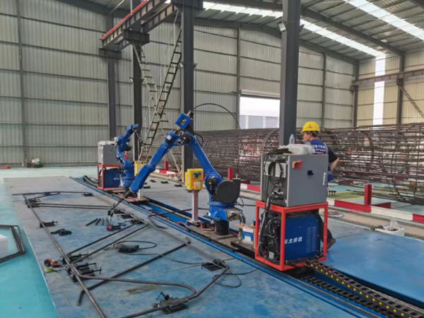 七軸蓋梁骨架焊接機(jī)器人（可訂制）